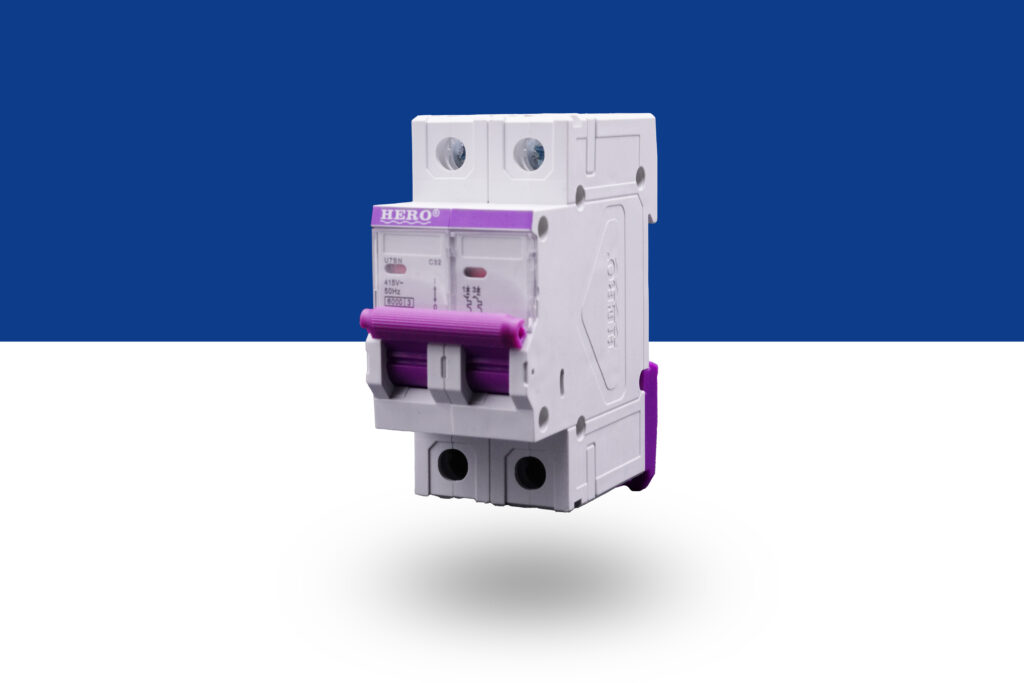 Electric Miniature Circuit Breaker - 2 Pole