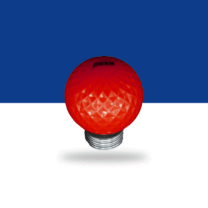 LED Color Blub - Red- 0.5W