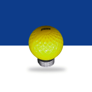 LED Color Blub - Yellow- 0.5W